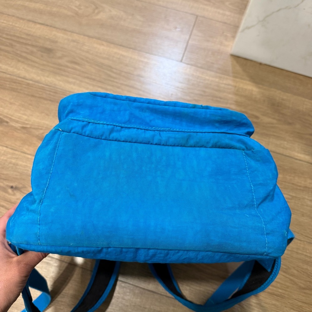 Kipling Blue Backpack Missing The Little Toy Atta… - image 6